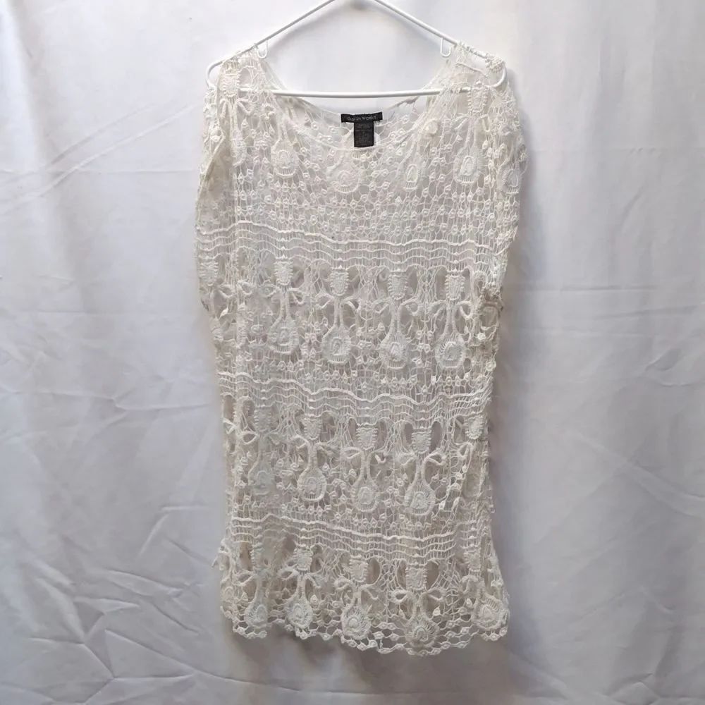Design Works crochet cover up